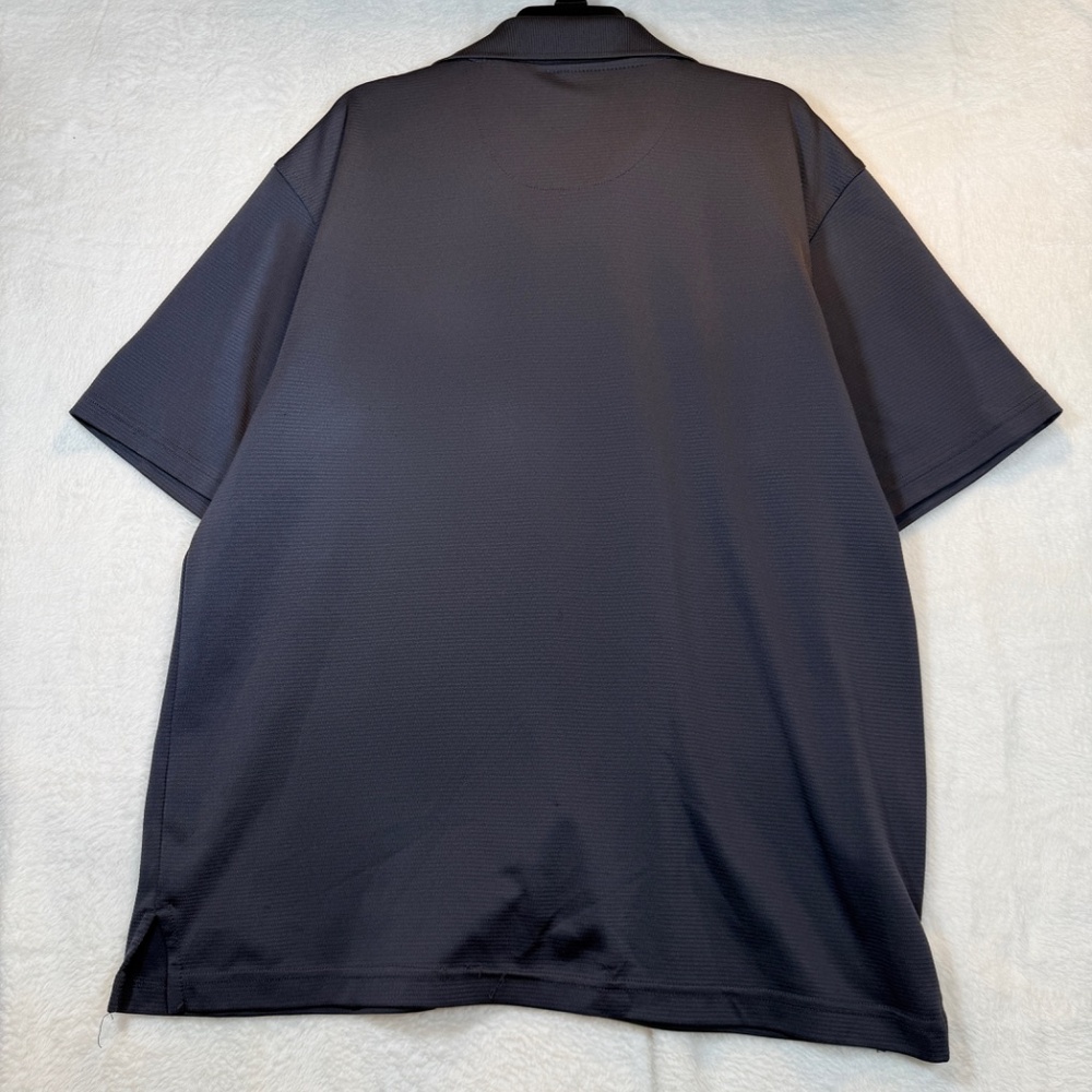 Ben Hogan Golf Shirt Mens Size Large Navy Blue Short Sleeve Athletic Performance - Picture 8 of 8